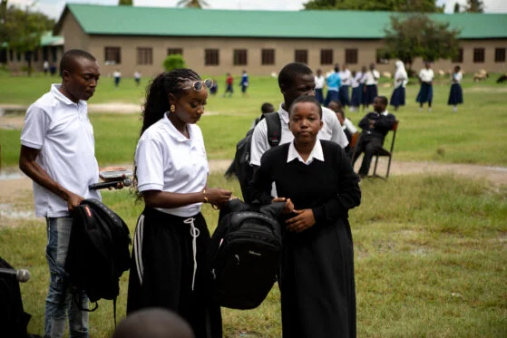 FRIDA AMANI SCHOOL OUTREACH PROGRAM AT MIKOCHENI SECONDARY SCHOOL
